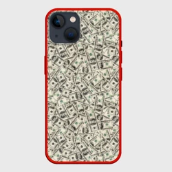 Чехол для iPhone 14 Доллары Dollars