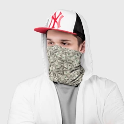 Бандана-труба 3D Доллары Dollars - фото 2