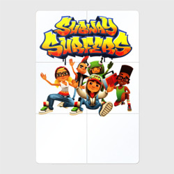 Магнитный плакат 2Х3 Subway Surfers персонажи