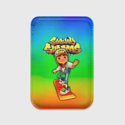 Картхолдер Magsafe магнитный Subway Surfers Метро серферов