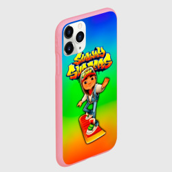 Чехол для iPhone 11 Pro Max матовый Subway Surfers Метро серферов - фото 2