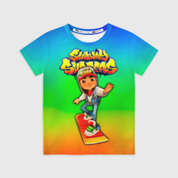 Детская футболка 3D Subway Surfers Метро серферов