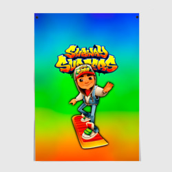 Постер Subway Surfers Метро серферов