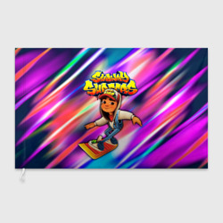 Флаг 3D Subway Surfers