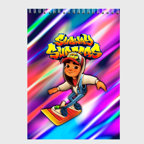 Скетчбук Subway Surfers, цвет белый