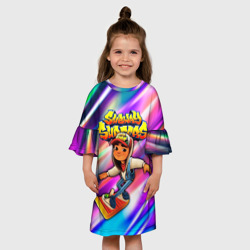 Детское платье 3D Subway Surfers - фото 2