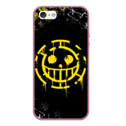 Чехол для iPhone 5/5S матовый Трафальгар Ван Пис One piece