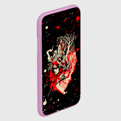 Чехол для iPhone XS Max матовый Darsket dungeon hero Dark forest на спине - фото 2