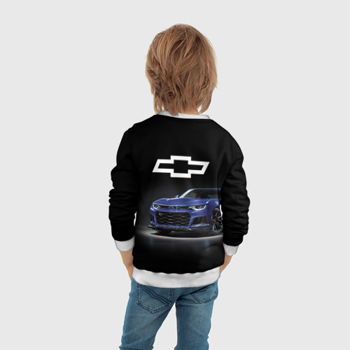 Детский свитшот 3D Chevrolet Camaro ZL1 Motorsport - фото 6