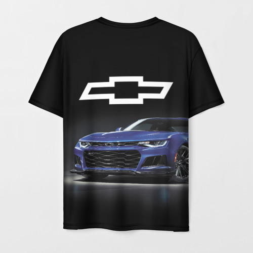 Мужская футболка 3D Chevrolet Camaro ZL1 Motorsport, цвет 3D печать - фото 2