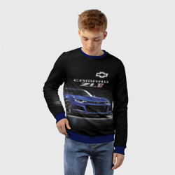 Детский свитшот 3D Chevrolet Camaro ZL1 Motorsport - фото 2