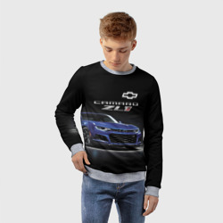 Детский свитшот 3D Chevrolet Camaro ZL1 Motorsport - фото 2