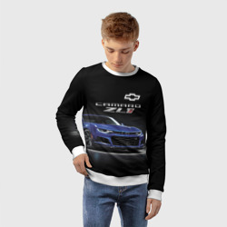 Детский свитшот 3D Chevrolet Camaro ZL1 Motorsport - фото 2