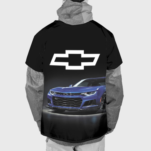 Накидка на куртку 3D Chevrolet Camaro ZL1 Motorsport, цвет 3D печать - фото 2