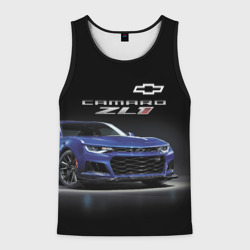 Мужская майка 3D Chevrolet Camaro ZL1 Motorsport