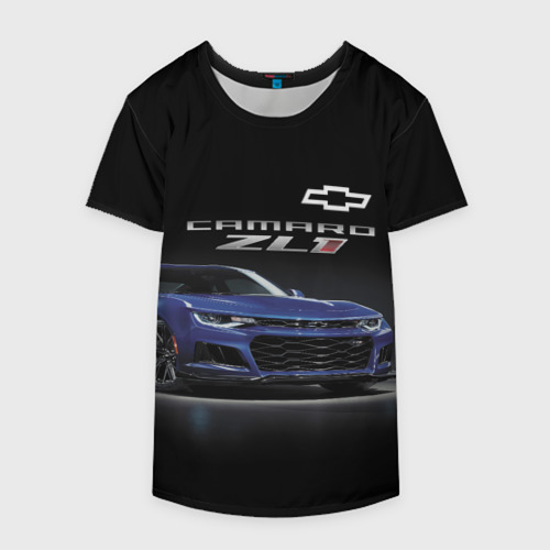 Накидка на куртку 3D Chevrolet Camaro ZL1 Motorsport, цвет 3D печать - фото 4