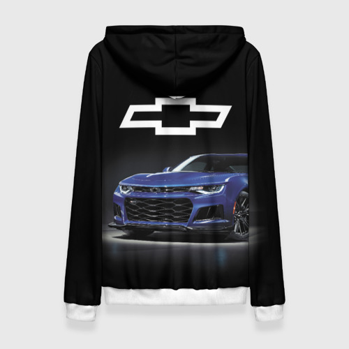 Женская толстовка 3D Chevrolet Camaro ZL1 Motorsport, цвет 3D печать - фото 2