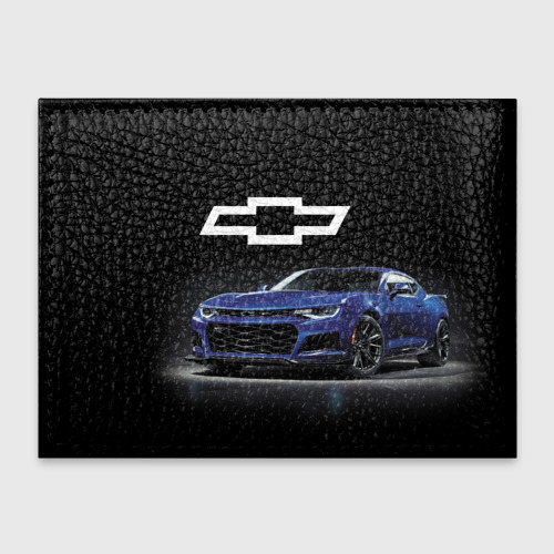 Обложка для студенческого билета Chevrolet Camaro ZL1 Motorsport, цвет черный - фото 2