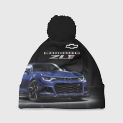 Шапка 3D c помпоном Chevrolet Camaro ZL1 Motorsport