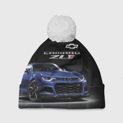 Шапка 3D c помпоном Chevrolet Camaro ZL1 Motorsport