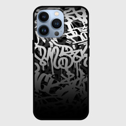 Чехол для iPhone 13 Pro Graffiti white tags граффити