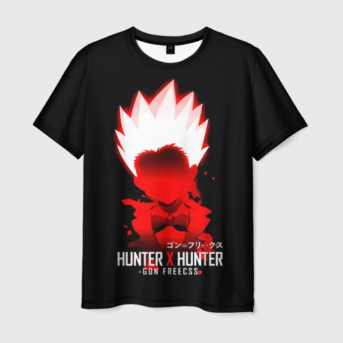 Мужская футболка 3D Hunter x Hunter - Gon Furikusu, цвет 3D печать