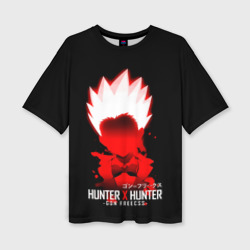 Женская футболка oversize 3D Hunter x Hunter - Gon Furikusu