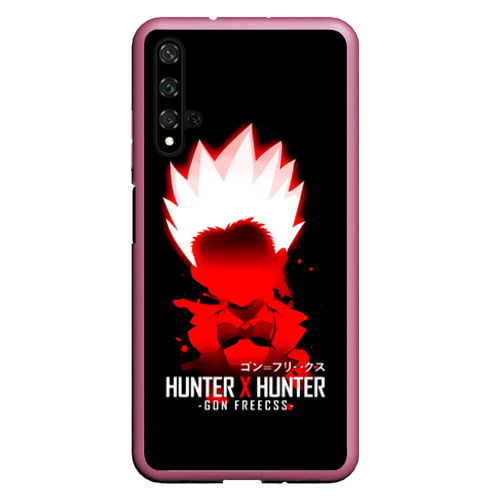 Чехол для Honor 20 Hunter x Hunter - Gon Furikusu, цвет малиновый