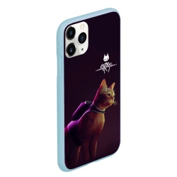 Чехол для iPhone 11 Pro Max матовый Stray Боевой котик - фото 2
