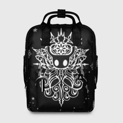 Женский рюкзак 3D Новогодний Hollow knight чёрный