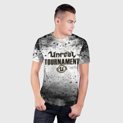 Мужская футболка 3D Slim Unreal Tournament Нереальный Турнир - фото 2