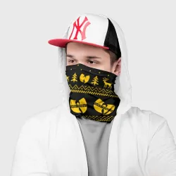 Бандана-труба 3D Новогодний свитер Wu tang clan - фото 2
