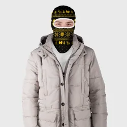 Балаклава 3D Новогодний свитер Wu tang clan - фото 2