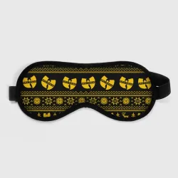 Маска для сна 3D Новогодний свитер Wu tang clan
