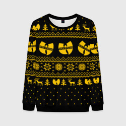 Новогодний свитер Wu tang clan – Свитшот с принтом купить со скидкой в -35%