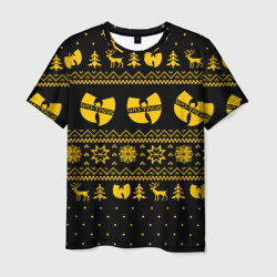Мужская футболка 3D Новогодний свитер Wu tang clan