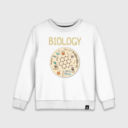 Детский свитшот хлопок Biology