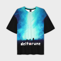 Мужская футболка oversize 3D Deltarune Герои игры