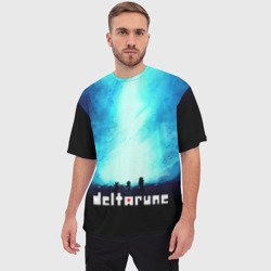 Мужская футболка oversize 3D Deltarune Герои игры - фото 2