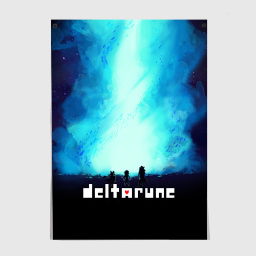 Постер Deltarune Герои игры