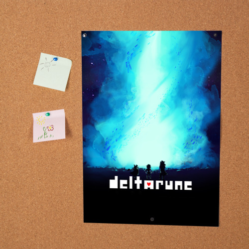 Постер Deltarune Герои игры - фото 2