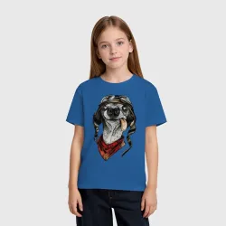 Детская футболка хлопок Biker dog - фото 2