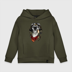 Детское худи Oversize хлопок Biker dog