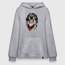 Худи SuperOversize хлопок Biker dog