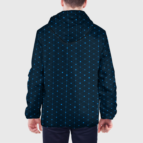Мужская куртка 3D с принтом PAYDAY 2 | Абстракция, вид сзади #2