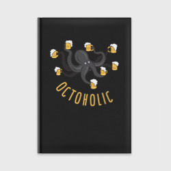 Octoholic – Ежедневник с принтом купить
