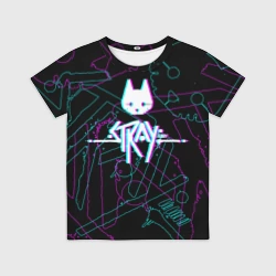 Детская футболка 3D Stray кот бродяга