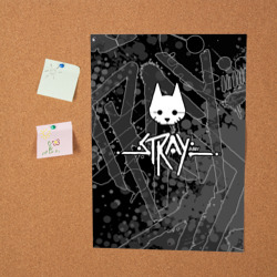 Постер Stray кот бродяга - фото 2