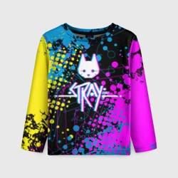 Детский лонгслив 3D Stray - кот бродяга