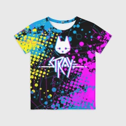 Детская футболка 3D Stray - кот бродяга